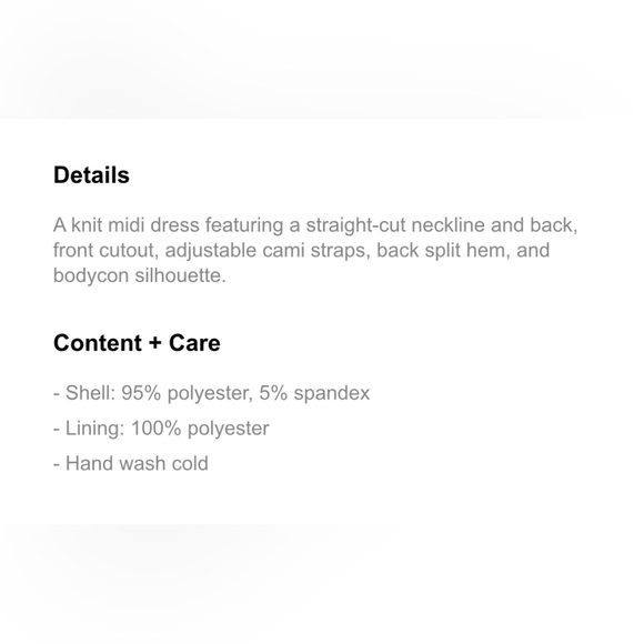 NWT Tan midi bodycon dress - Picture 4 of 4